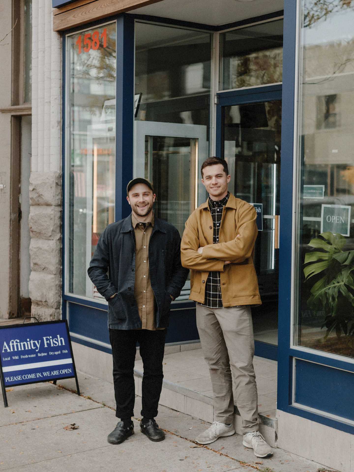 Affinity Fish Toronto | Co-founders Matt Taylor and Jon Klip