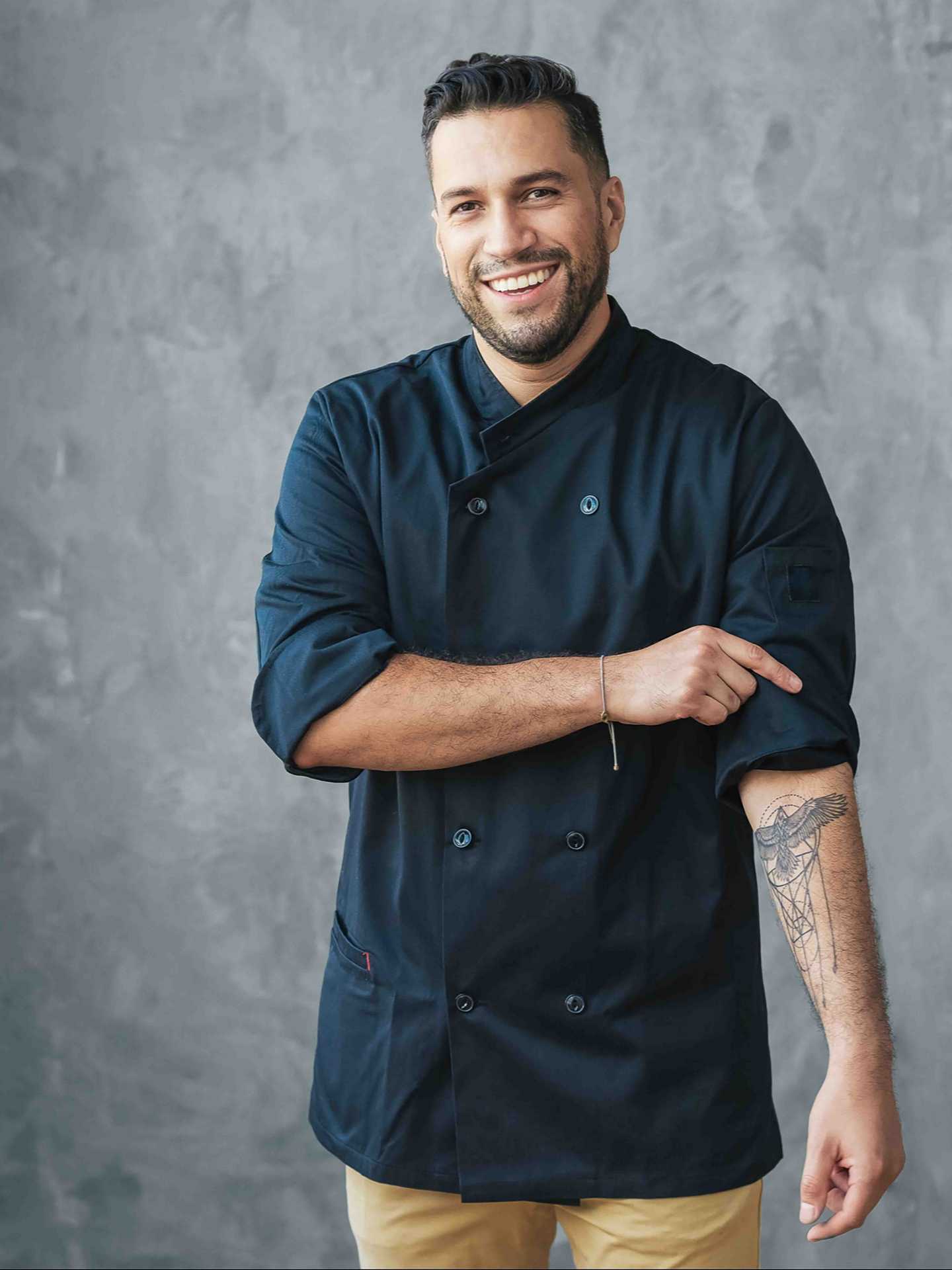 Vegan food in Toronto | Chef Iván Castro rolling up his sleeve