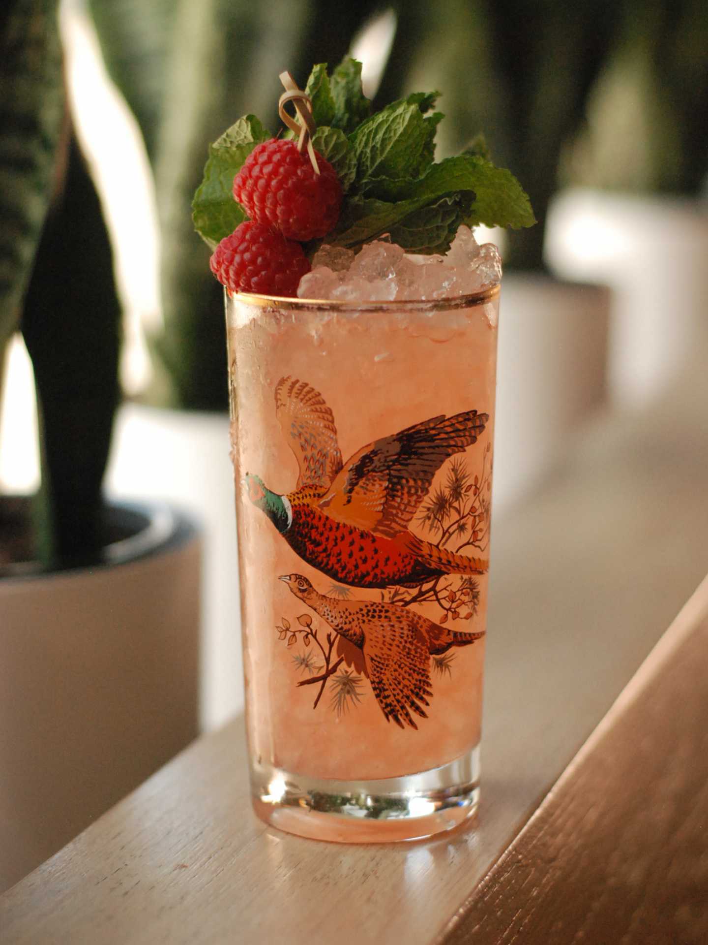 Best cocktail bars in Toronto | A tropical-looking cocktail at Cocktail Bar