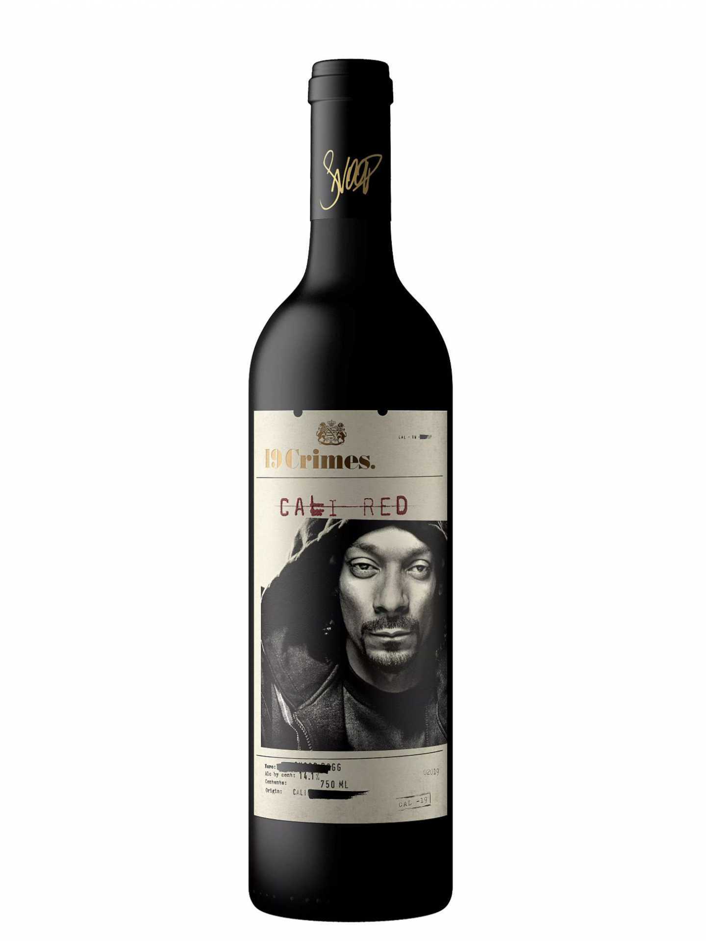 Celebrity wines | 19 Crimes Snoop Dogg Cali Red