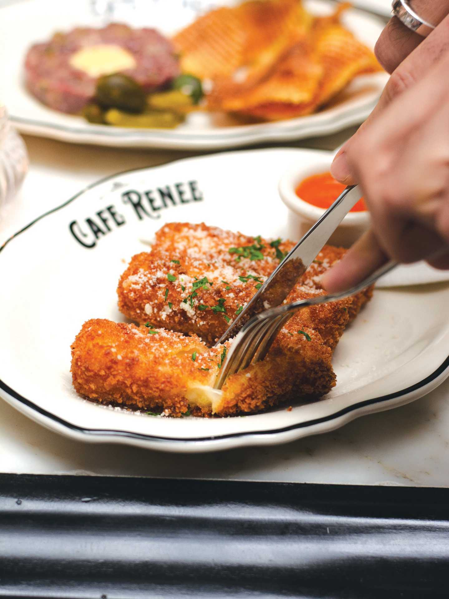 Best new Toronto restaurants | Gruyère cheese sticks at Cafe Renee in Toronto