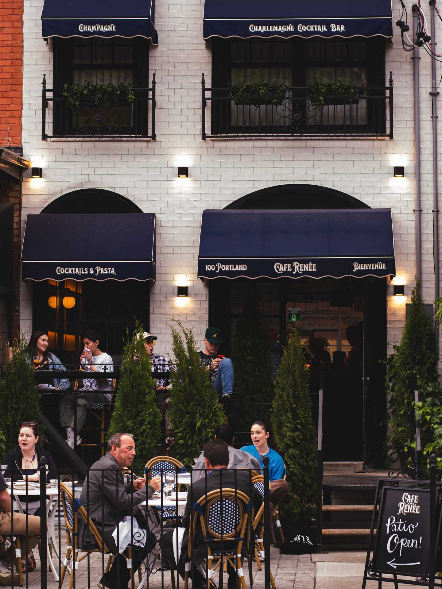 Best new Toronto restaurants | The exterior of Cafe Renee in Toronto