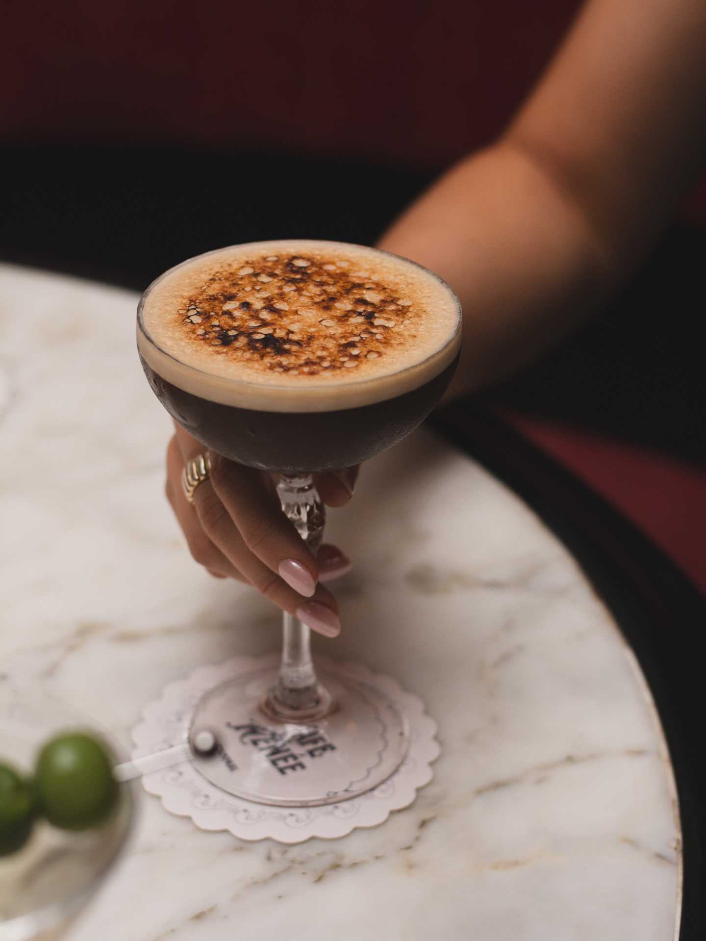 Best new Toronto restaurants | An espresso martini at Cafe Renee in Toronto