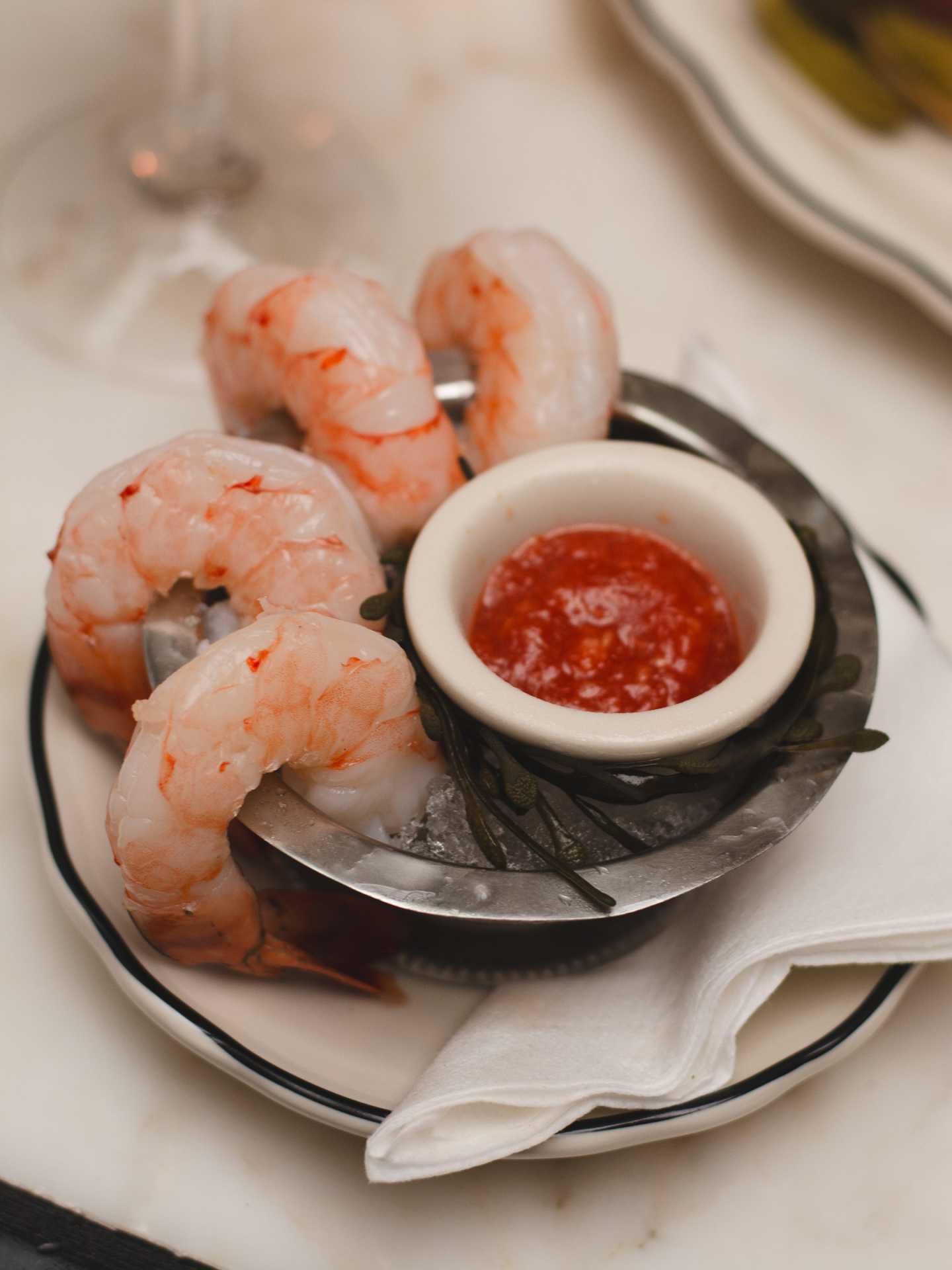 Best new Toronto restaurants | Shrimp appetizers at Cafe Renee in Toronto