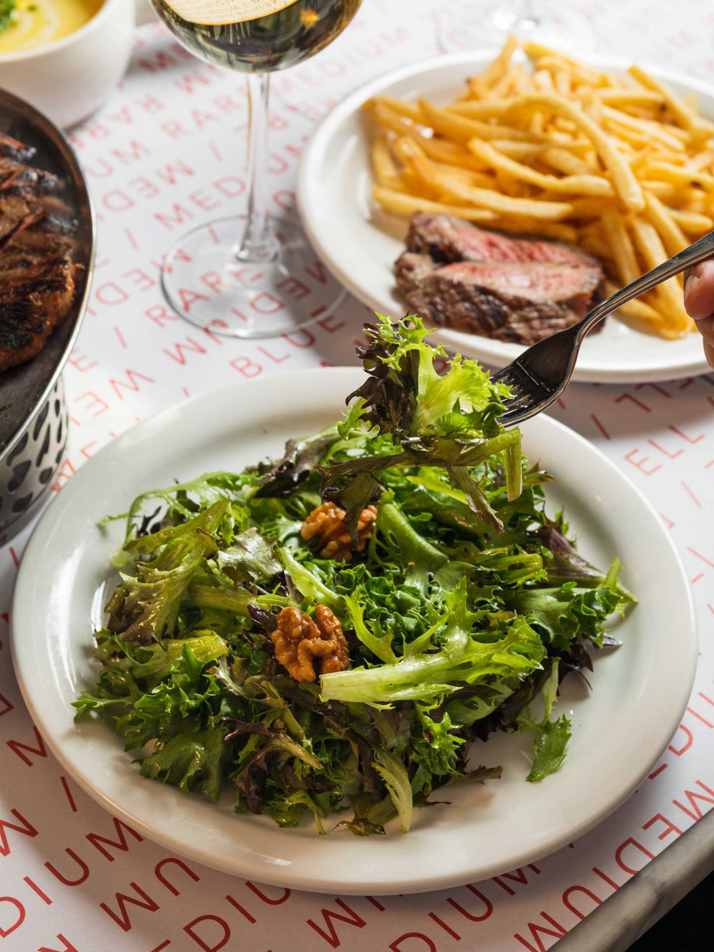 Best new Toronto restaurants | Salad at J's Steak Frites