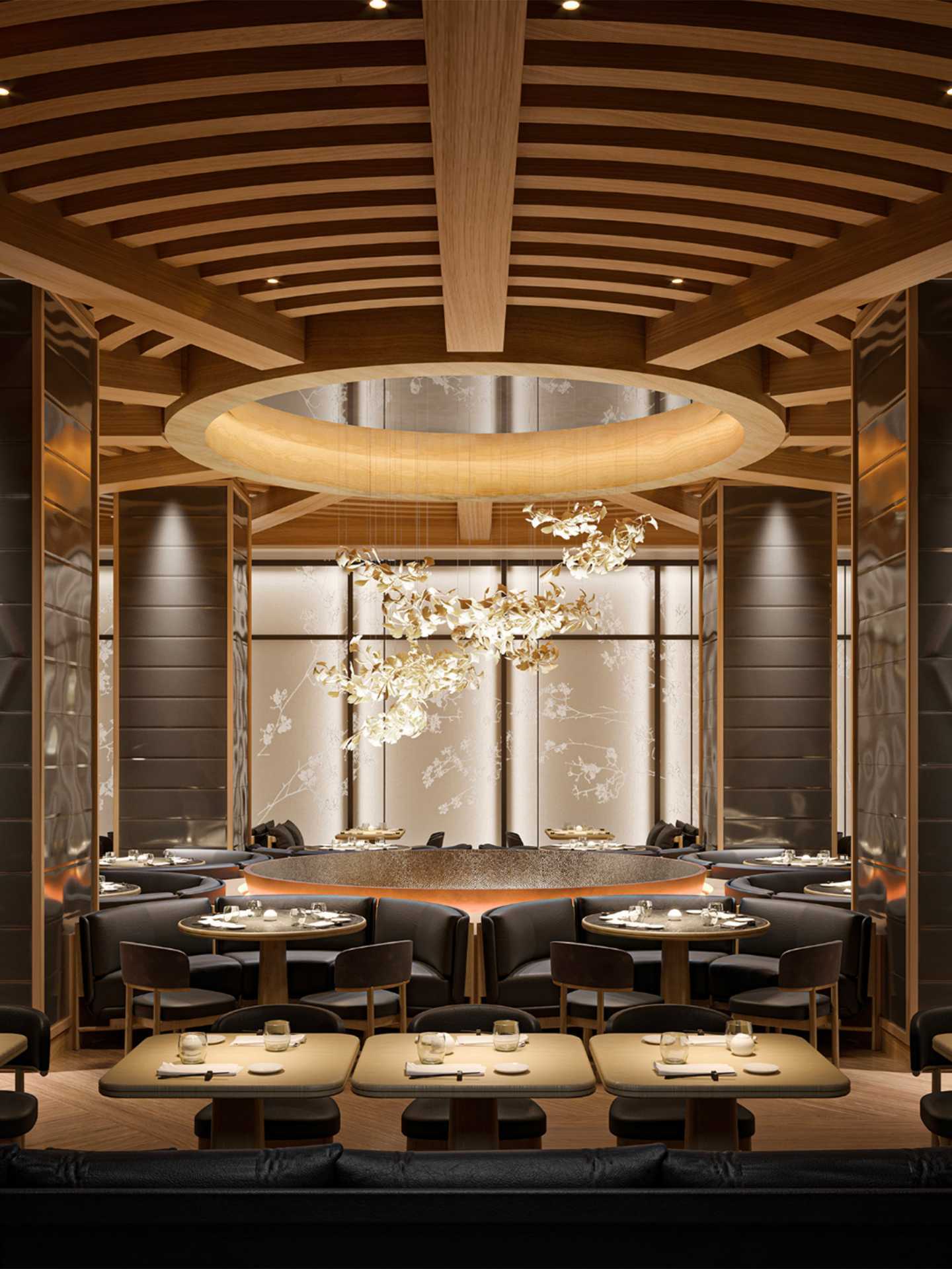 Best new Toronto restaurants | The ornately decorated dining room at Nobu