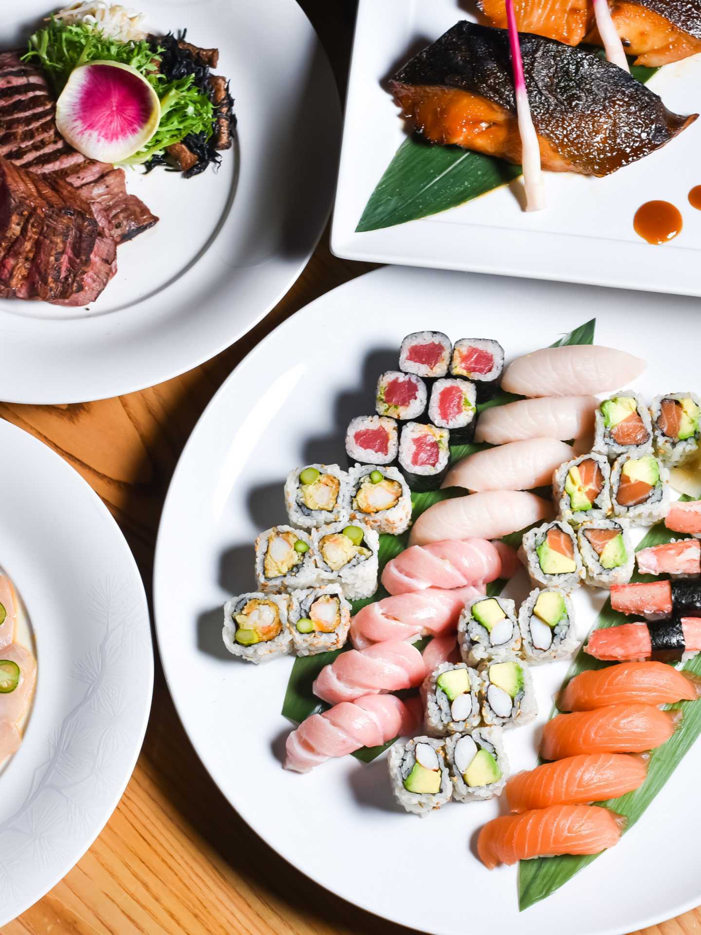 Best new Toronto restaurants | Assorted sushi and rolls at Nobu