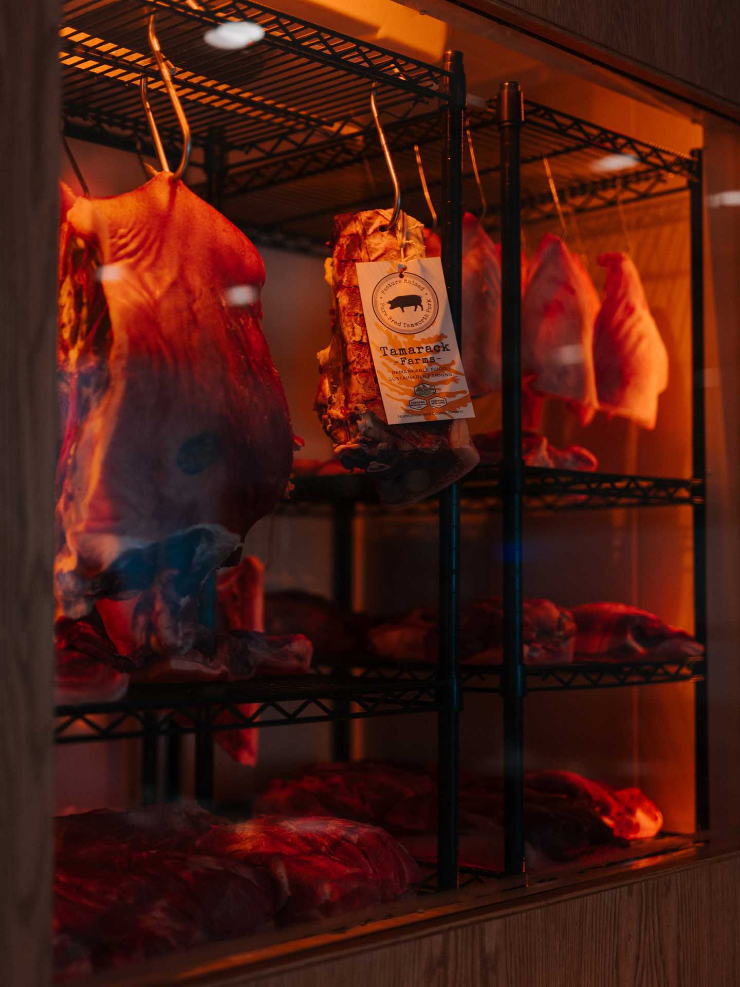 Best new Toronto restaurants | Cuts of premium meats on display at Takja BBQ House