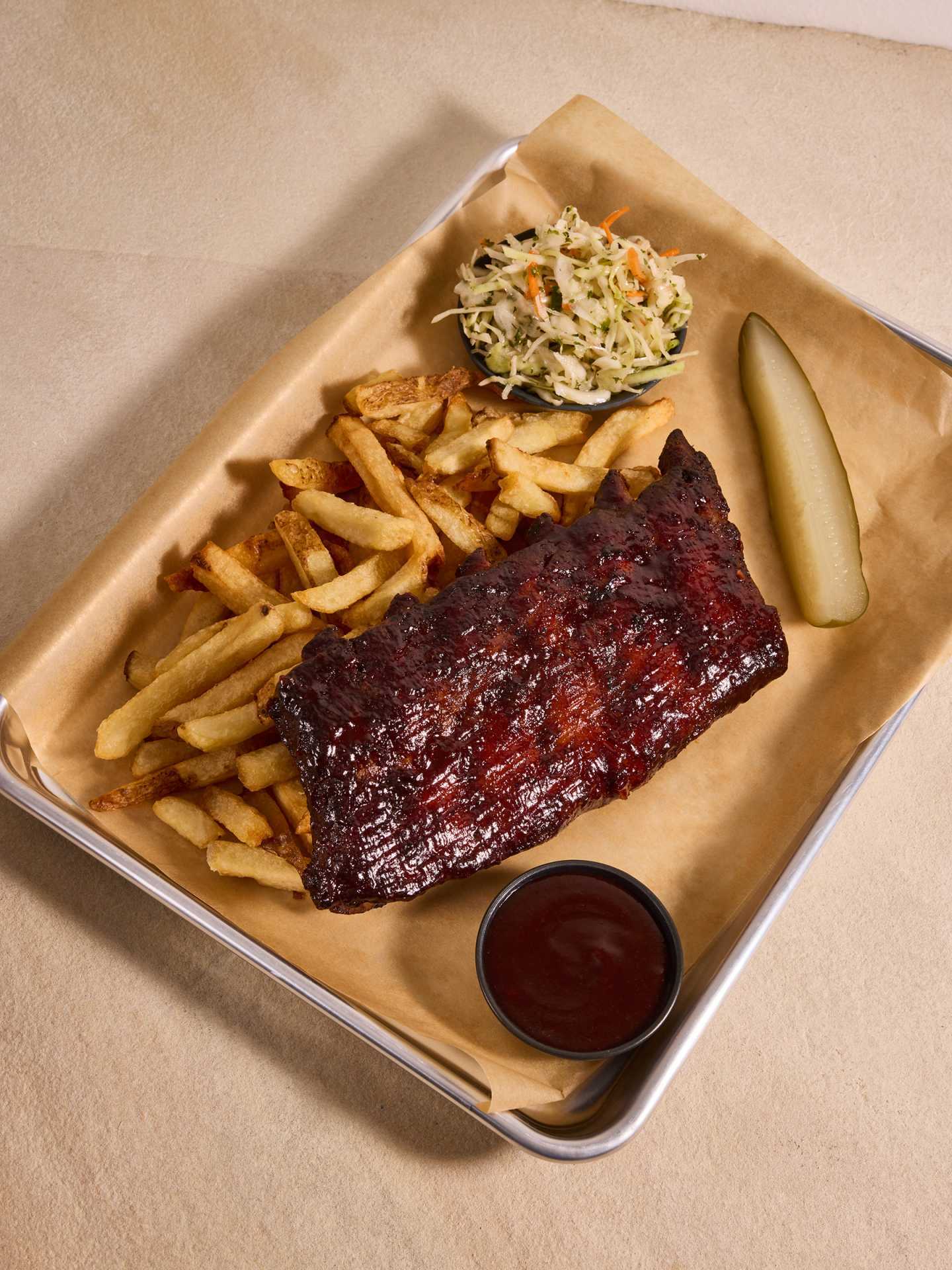 Best new Toronto restaurants | Ribs from Dave's Genuine Deli in Waterworks Food Hall