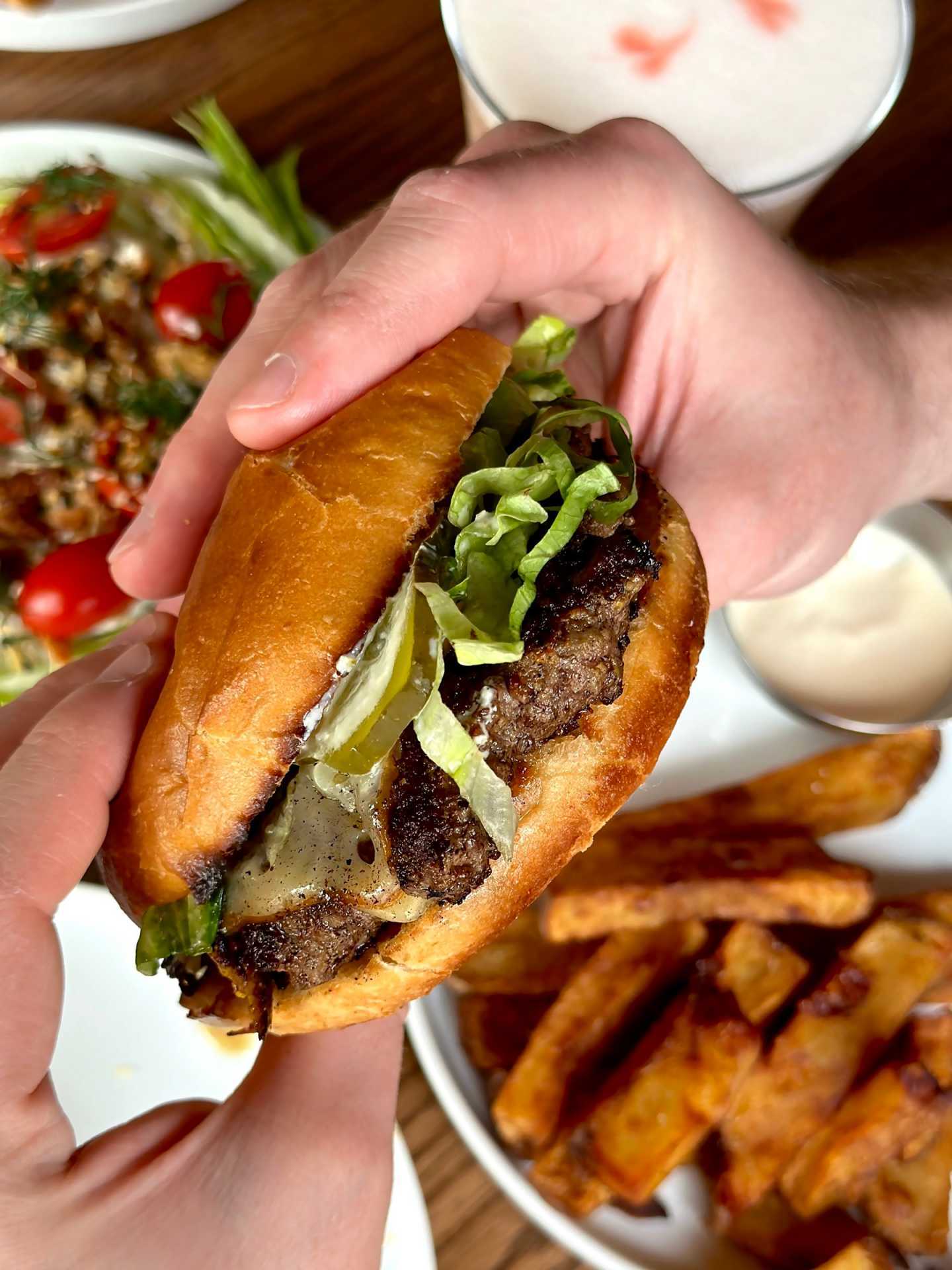 Best new Toronto restaurants | A burger at Wolfie