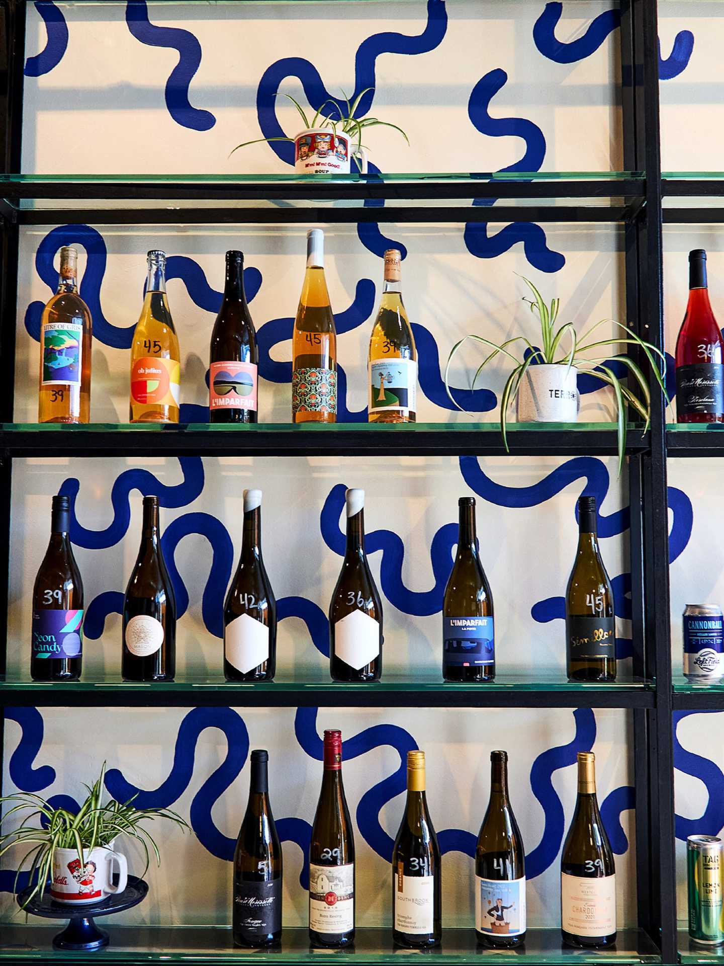 Best new Toronto restaurants | The bottle shop at Ricky + Olivia serves all-Ontario wine