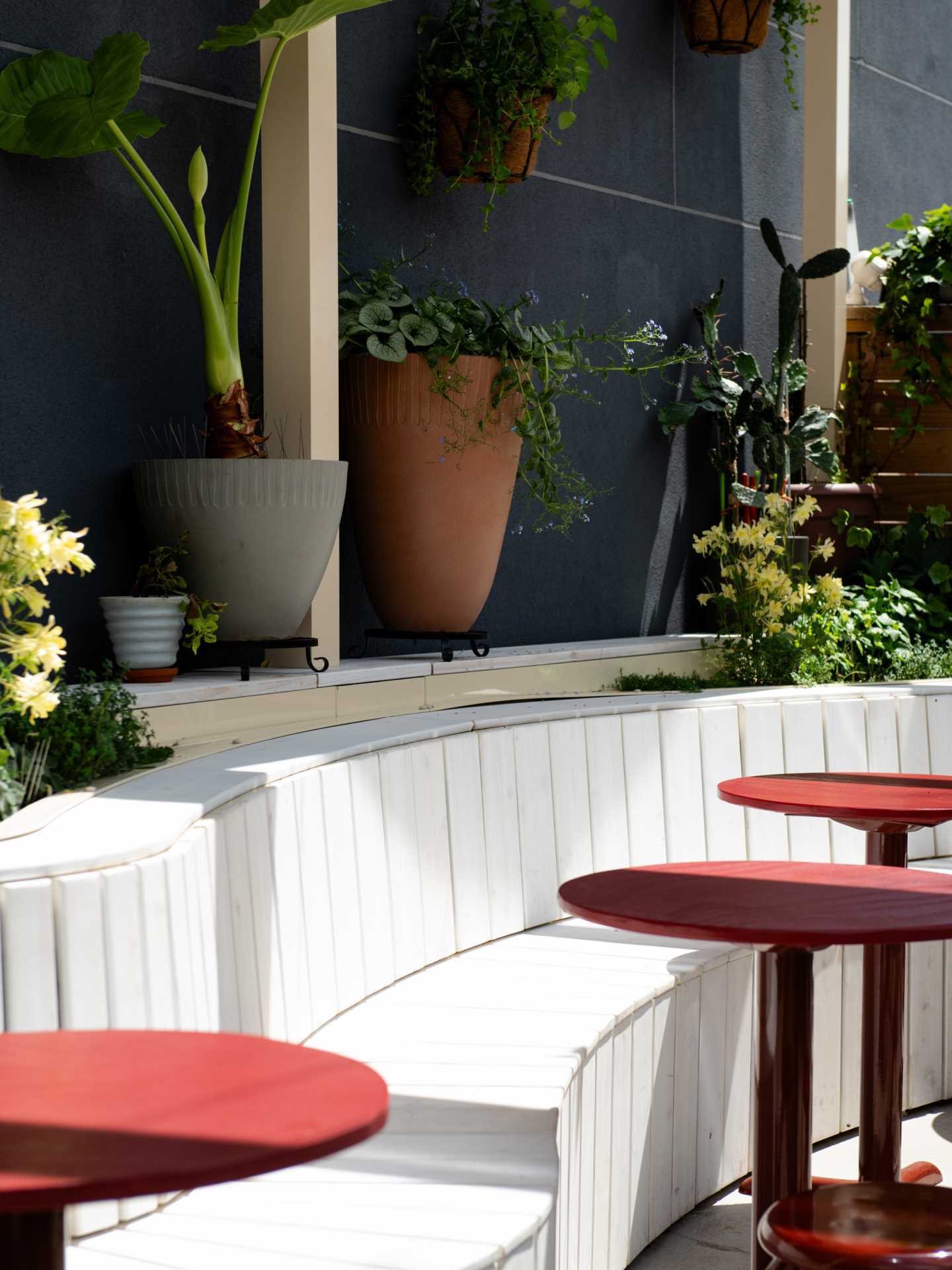 Toronto bottle shops and alcohol stores | The new bench patio at Grape Witches on Dundas West
