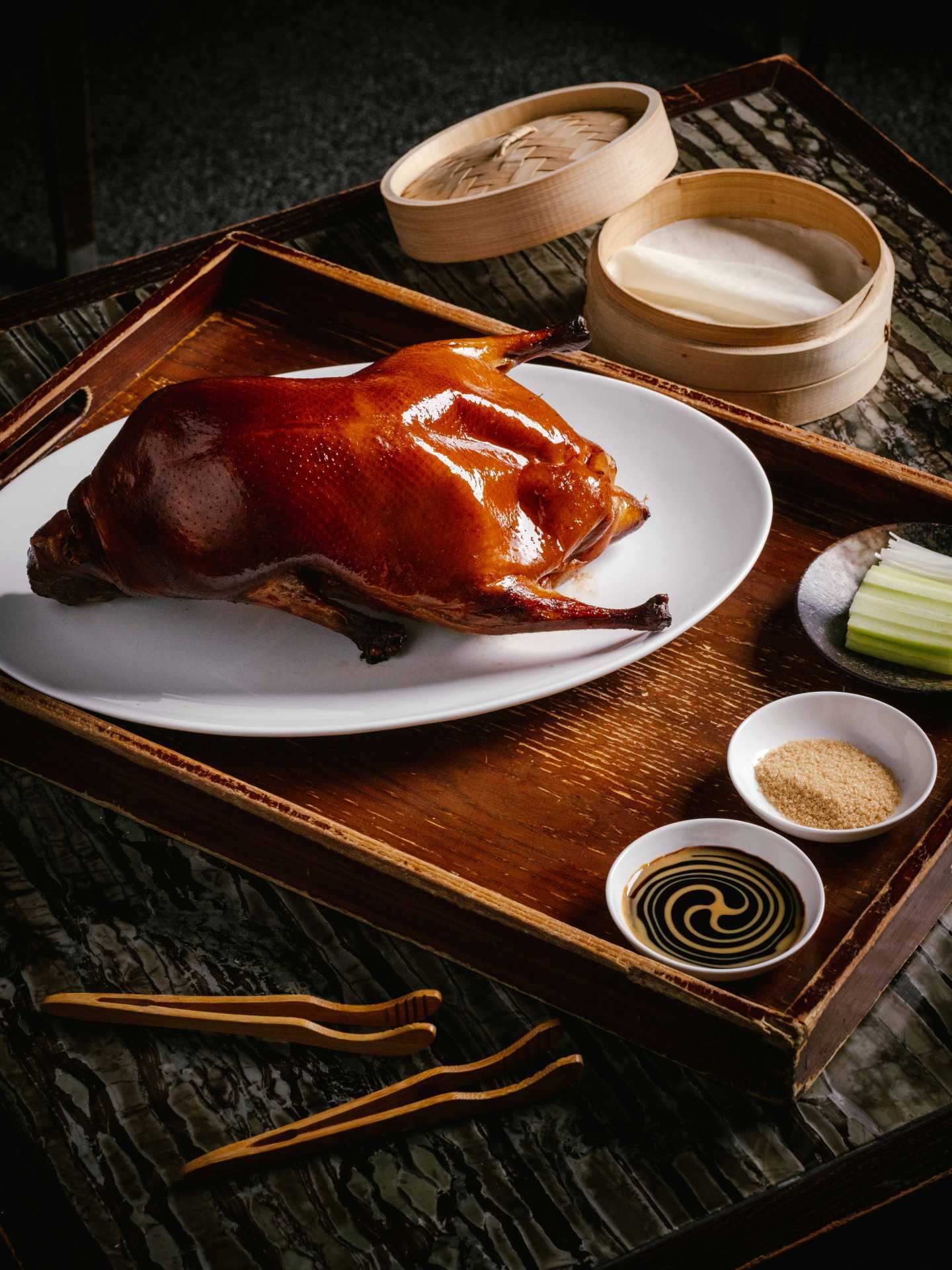 Mott 32 Toronto | Applewood peking duck at Mott 32 Toronto