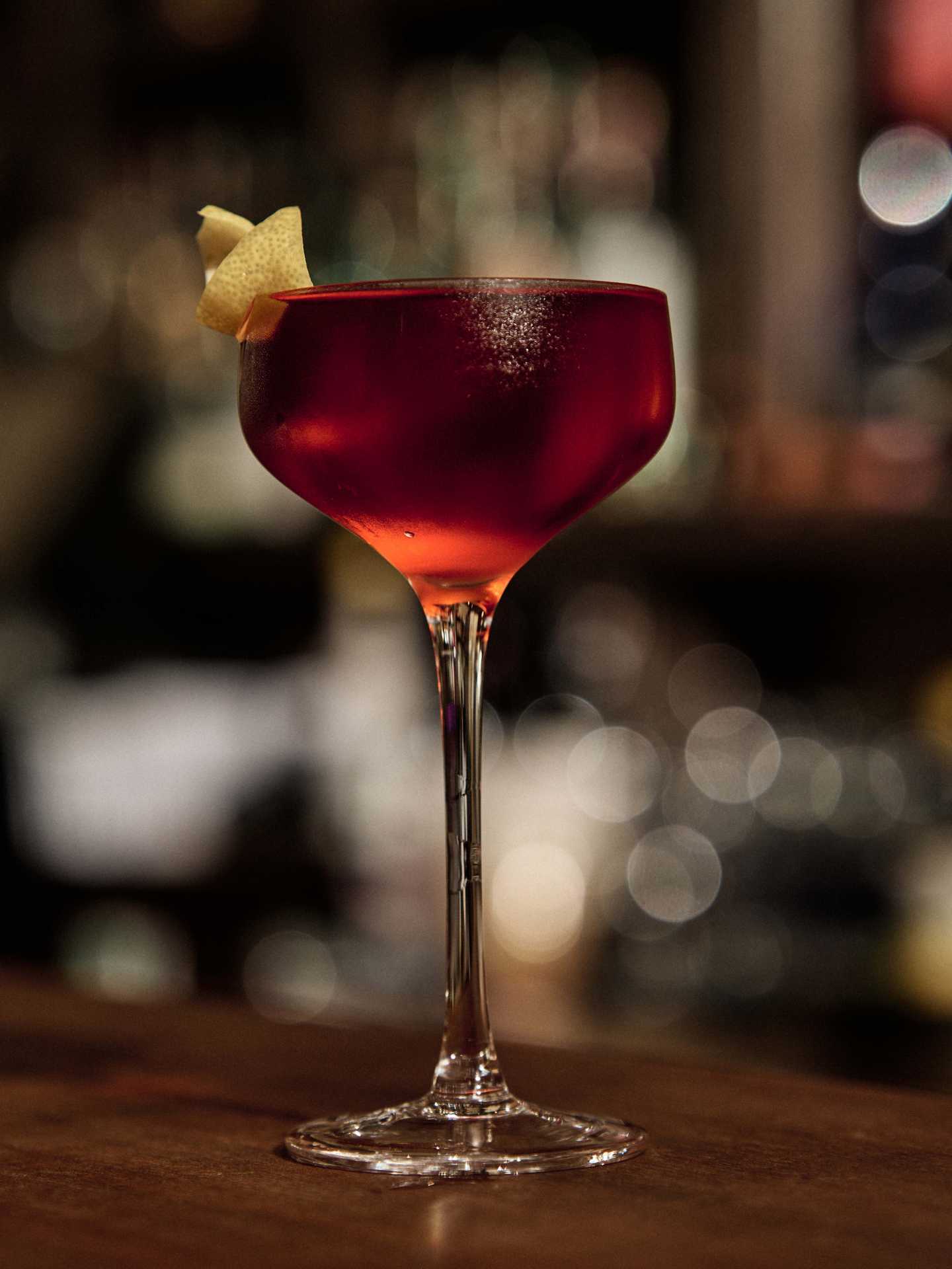 The best bars in Toronto | A red cocktail at Reposado Bar & Lounge