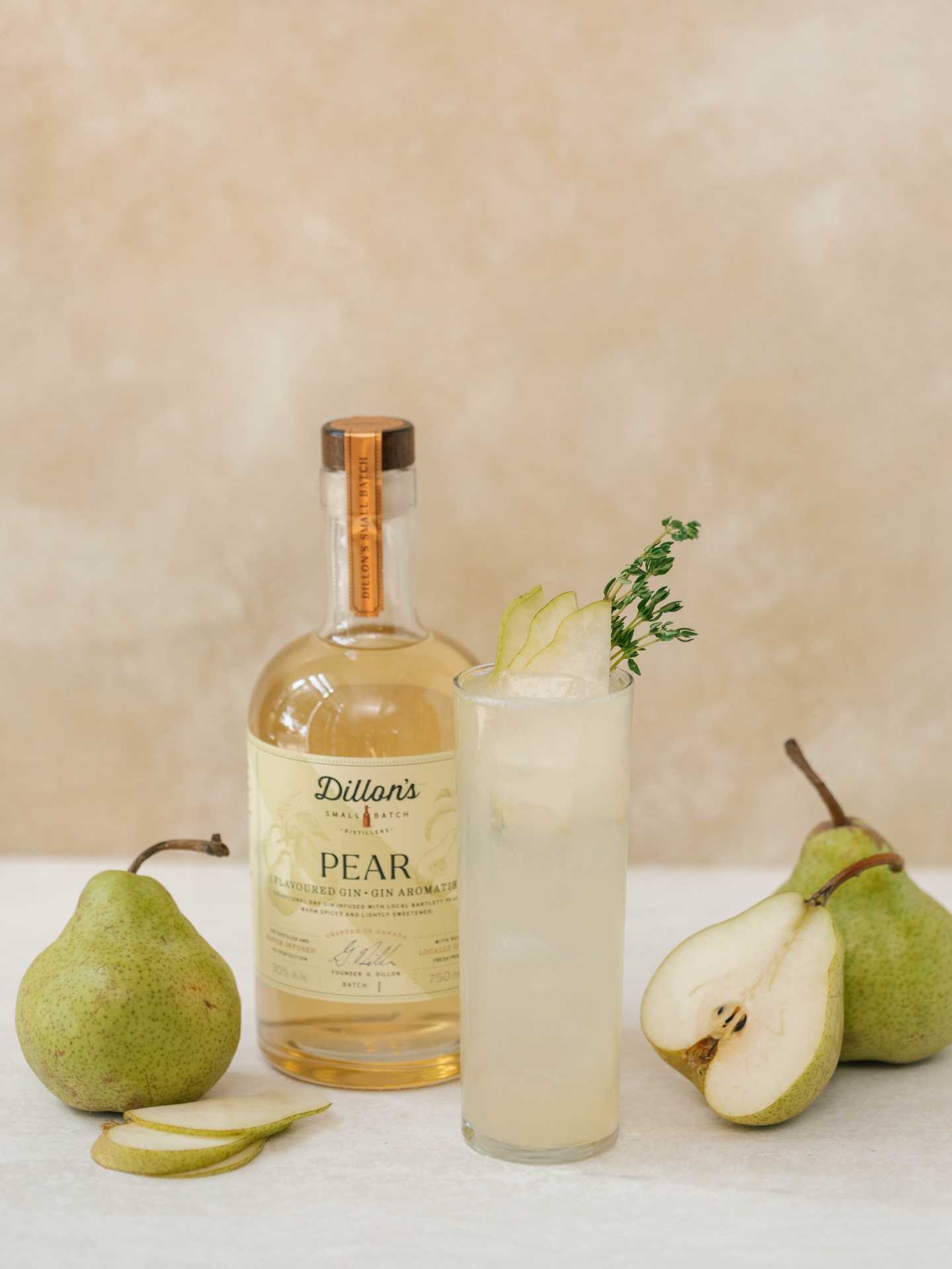 Dillon's fall cocktail recipes | Dillon's Pear Collins cocktail recipe