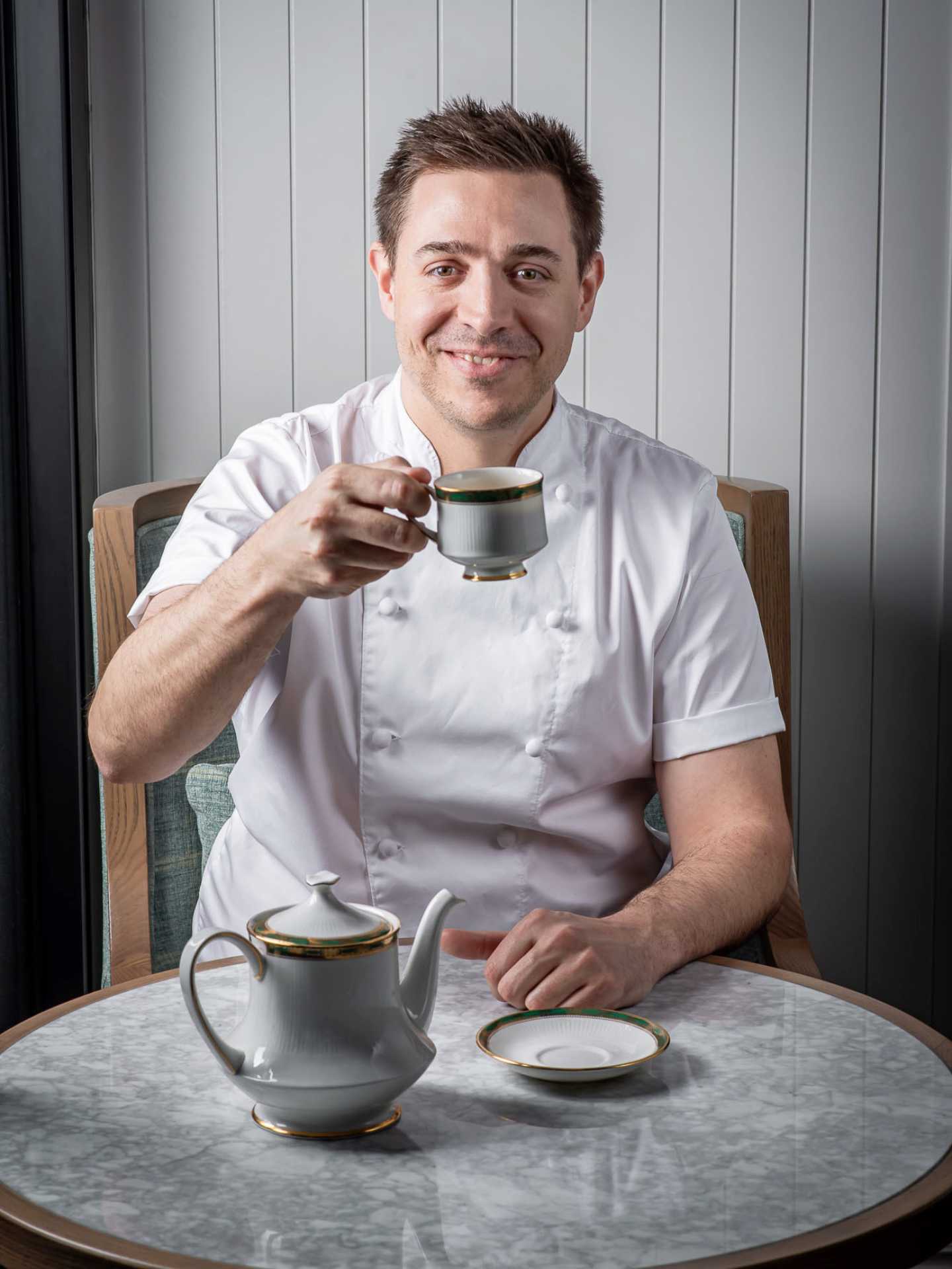 Where The Dorset's exec chef Ryan Lister eats | British chef Ryan Lister drinks a cup of tea