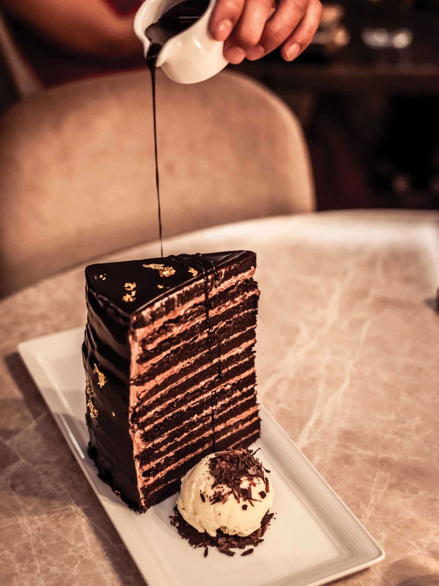 The most romantic restaurants in Toronto | The 13-layer King's Cake at Louix Louis