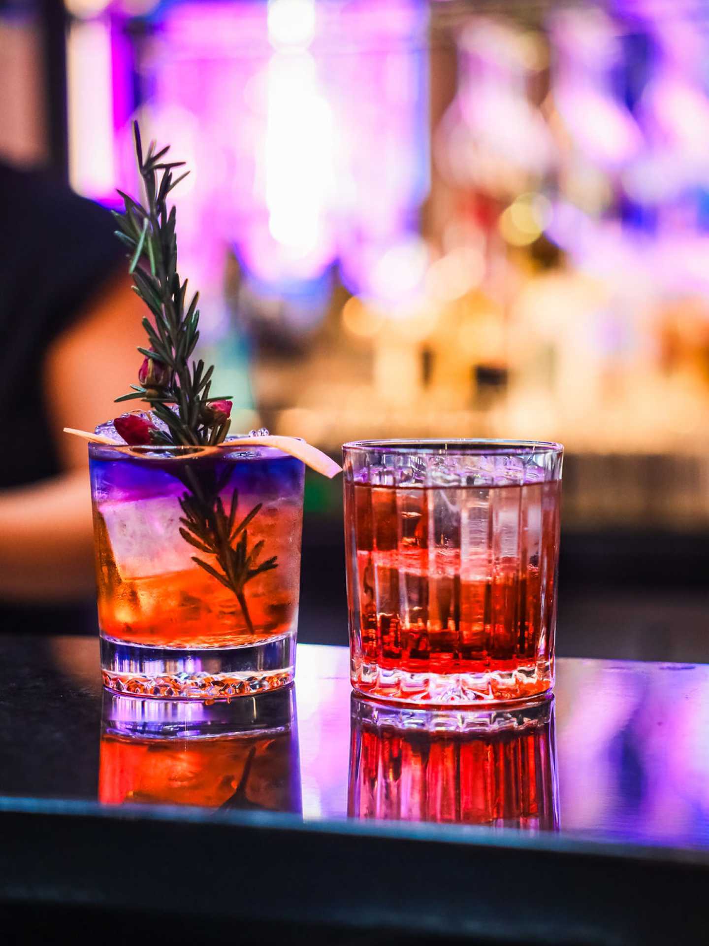 Most romantic restaurants in Toronto | Colourful cocktails at and/ore