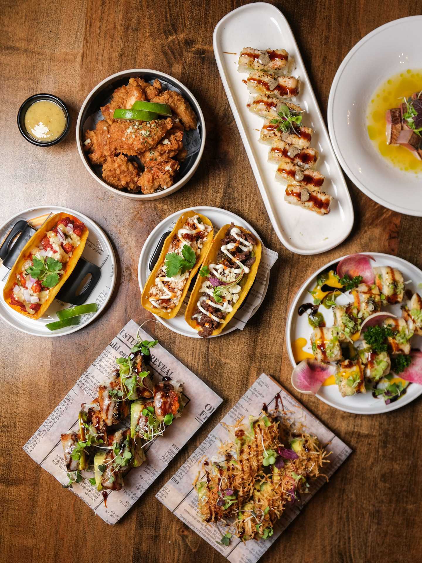 Best Winterlicious Toronto 2025 restaurants | Tacos and sushi at Saku