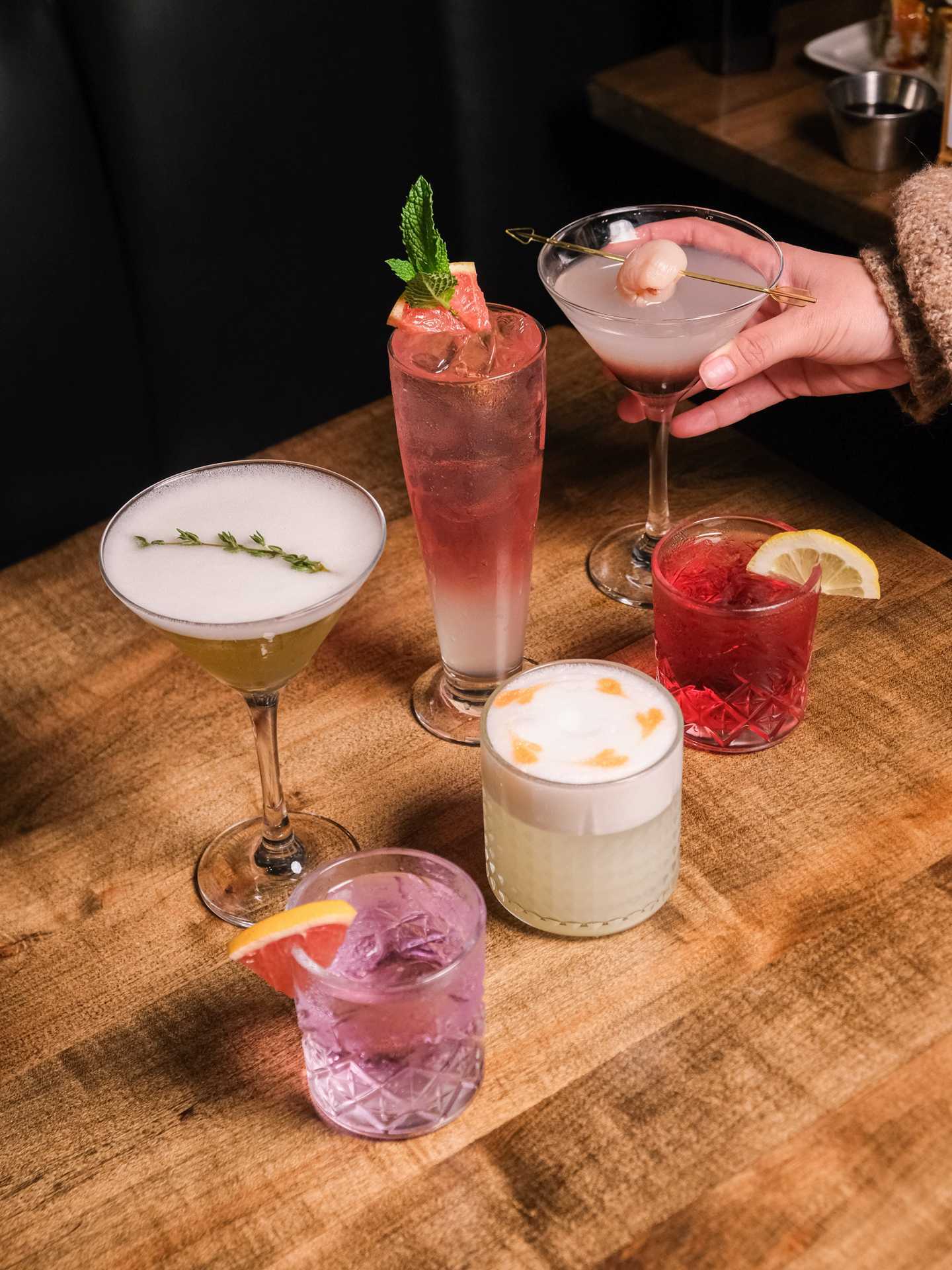 Best Winterlicious Toronto 2025 restaurants | Craft cocktails at Saku