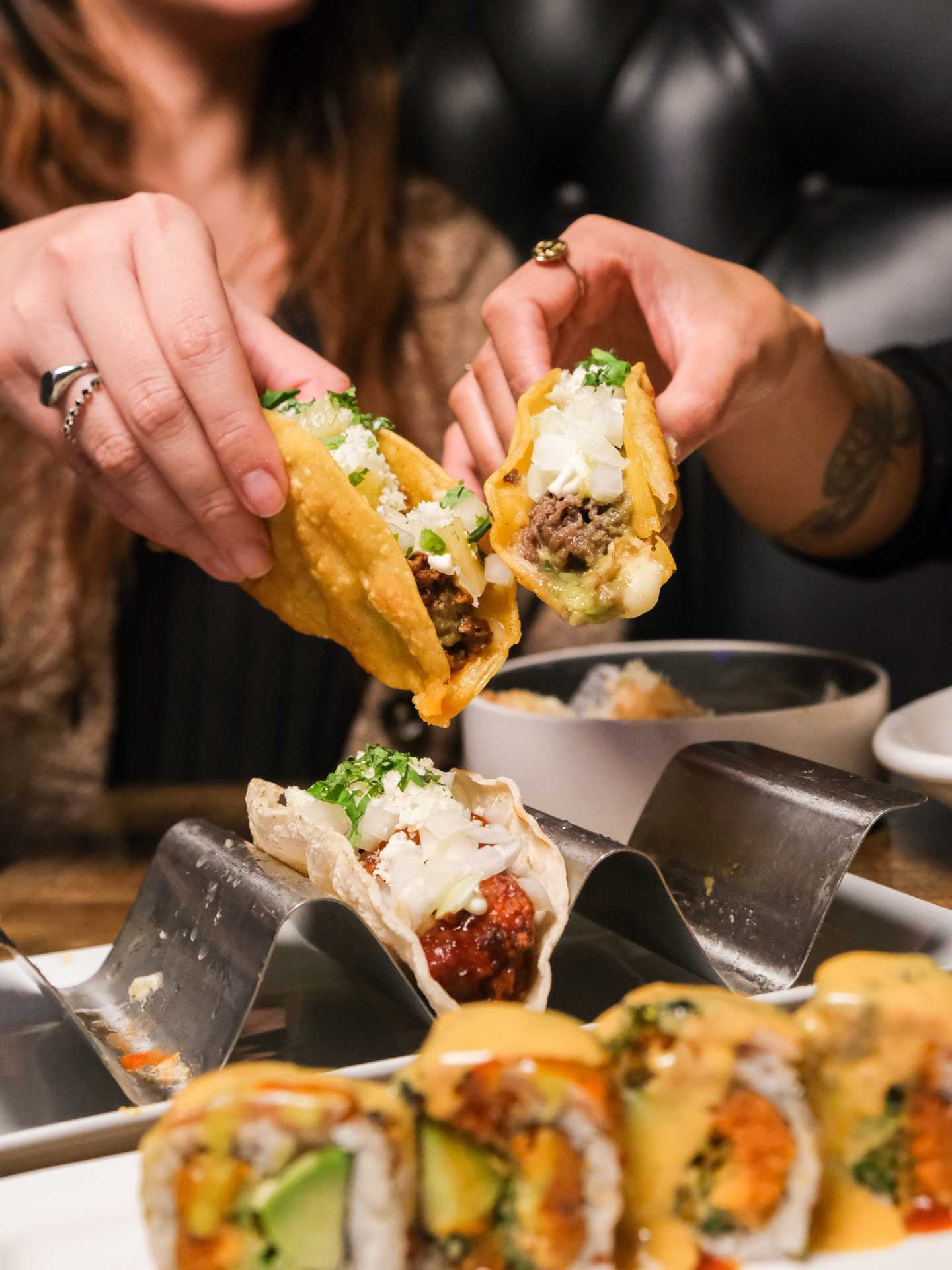 Best Winterlicious Toronto 2025 restaurants | Tacos at Saku