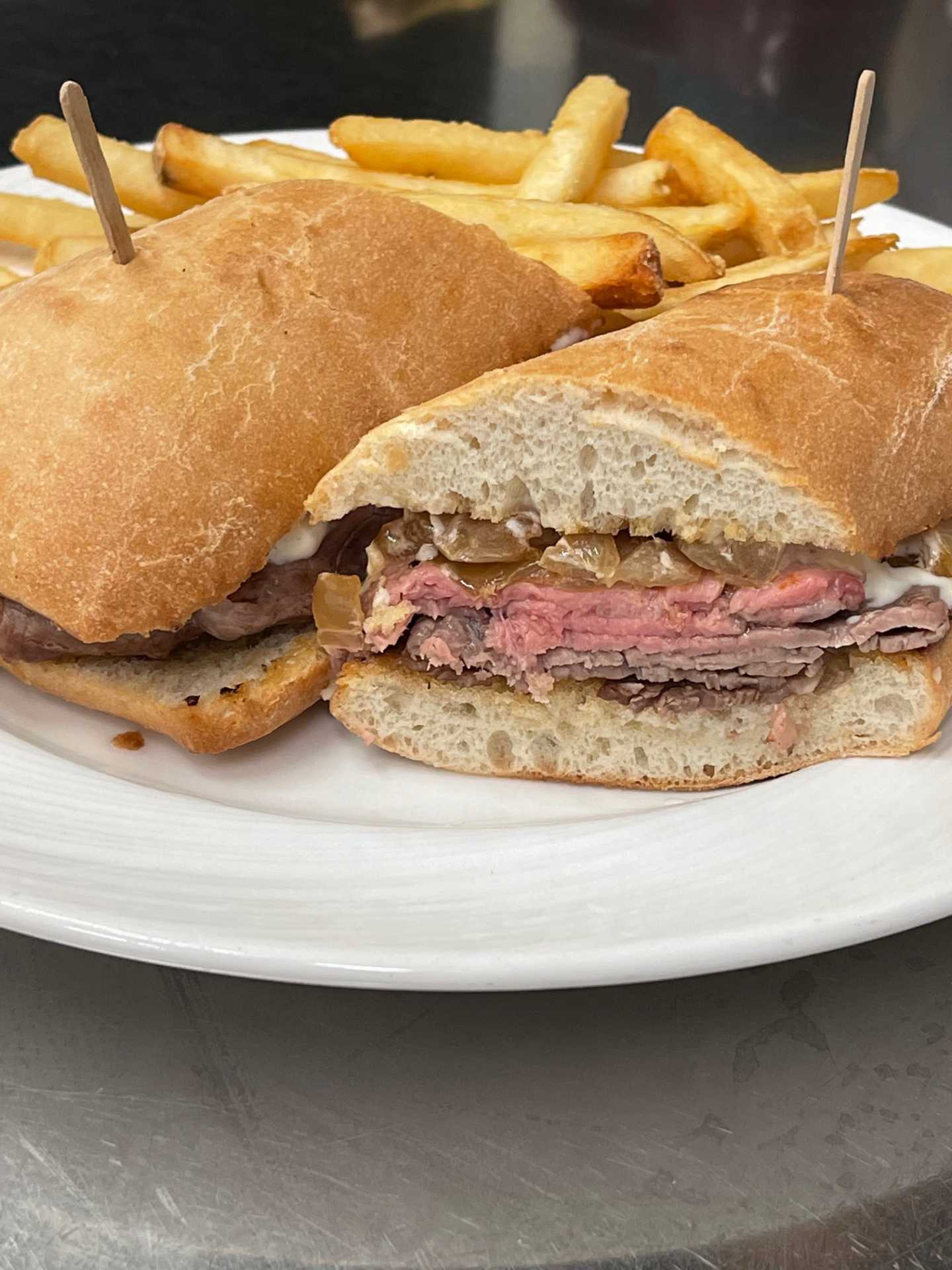 Markham restaurants | Prime Rib Sandwich at Unionville Arms Pub & Grill