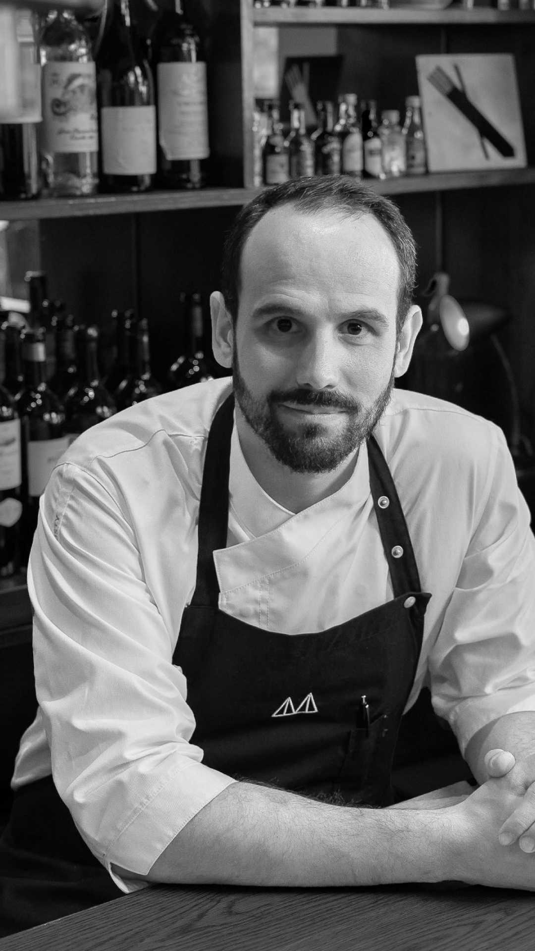 A portrait of chef Fran Agudo A portrait of chef Fran Agudo