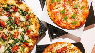 Toronto's best gluten-free pizza | a selection of gluten-free pizzas at Virtuous Pie
