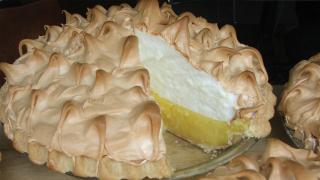 Lattice fruit pie from Dough Bakeshop | Lemon meringue pie from Wanda's Pie in the Sky