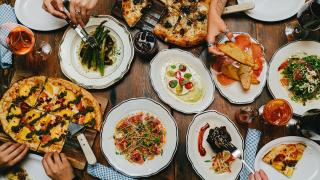 The best pizza in Toronto | A spread of pizza and other dishes at the Parlour on King West