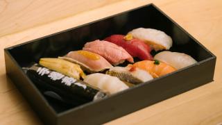 The best sushi in Toronto | Omakase sushi to-go at Tachi stand-up sushi bar