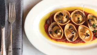 The best Italian restaurants in Toronto for pasta | Plant-based squash tortelli at GIA