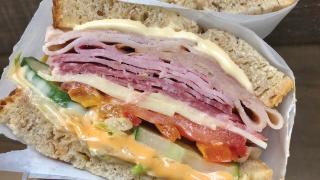 The best sandwiches in Toronto | Ham & Cheese German Rye Bread Sandwich from Grandma Loves You