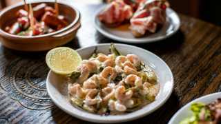 Best bars in Toronto | A spread of dishes at Bar Raval