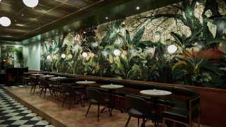 Best bars in Toronto | Gabriella Lo's 36-foot wall mural inside Mahjong Bar
