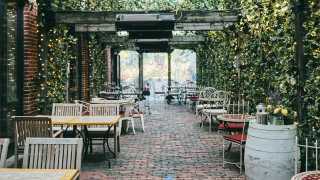Toronto's most romantic restaurants | The patio at Cluny Bistro & Boulangerie