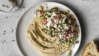 Best cookbooks | Eat With Us, Greek salad hummus