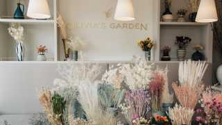 Olivia's Garden is part flower shop, part café