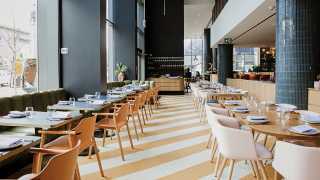 Accessible restaurants in Toronto | Oretta Midtown's sprawling dining room
