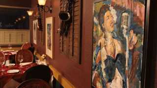 Toronto's best seafood restaurants | Interior art at New Orleans Seafood and Steakhouse