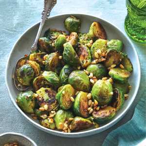 Winter recipes from The Lemon Apron | Cinnamon and sumac sautéed brussels sprouts