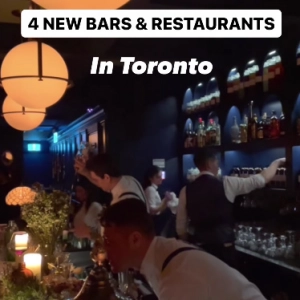 Bartenders behind the bar at Prequel and Co. Apothecary