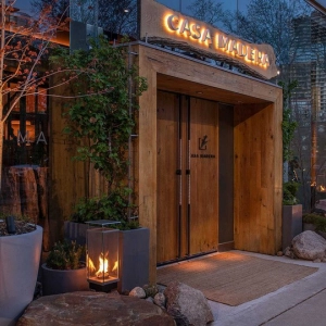 Outside Casa Madera