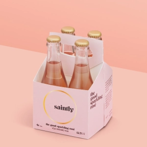 Foodie gift ideas | Saintly The Good Sparkling Rosé VQA