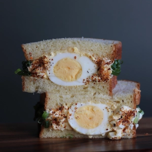 Leslie's Sandwich Room | The 7 E 11, a Japanese-style egg-salad sandwich