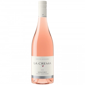 A bottle of La Crema Monterey Pinot Noir Rosé