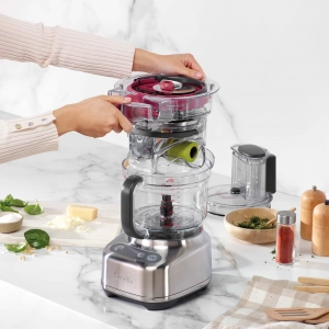 A home cook setting up Breville's Paradice Food Processor