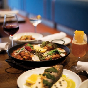 Prince Edward County | A spread of dishes at Bocado