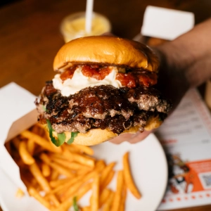 Best new Toronto restaurants | A Bindi Burger from Bindi's Burgers Toronto