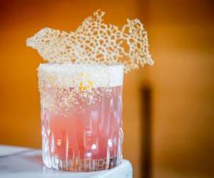 Happy hours in Toronto | Raider of the Lost Grapefruit cocktail at Luma